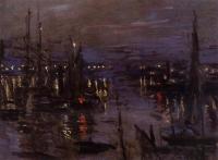 Monet, Claude Oscar - The Port of Le Havre, Night Effect
